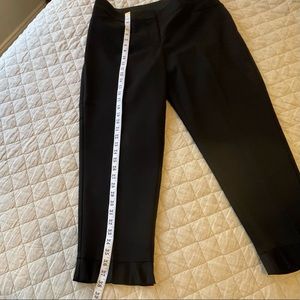 Lane Bryant The Allie Ruffle Ankle Pants Women's Plus Size 20